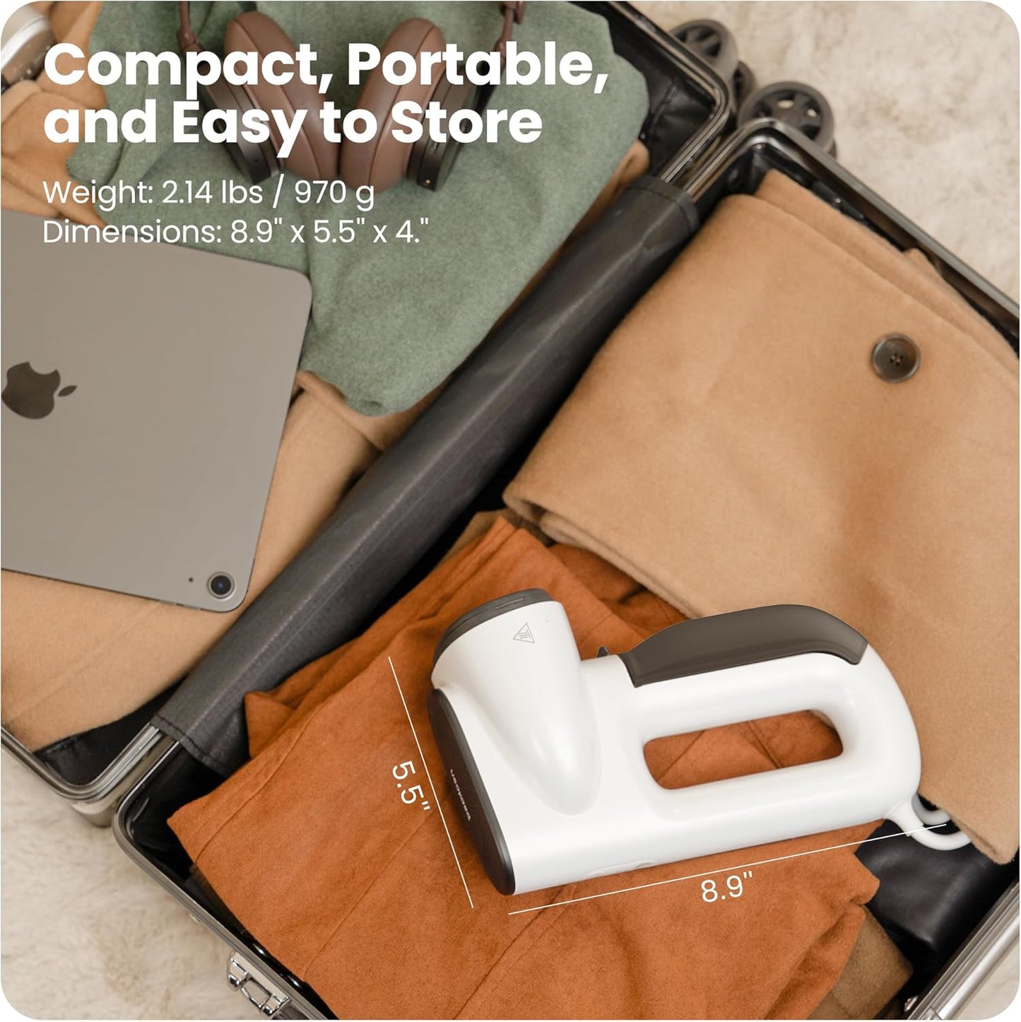Défroisseur vapeur portable